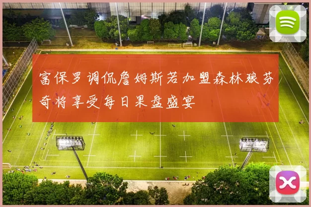 富保罗调侃詹姆斯若加盟森林狼芬奇将享受每日果盘盛宴